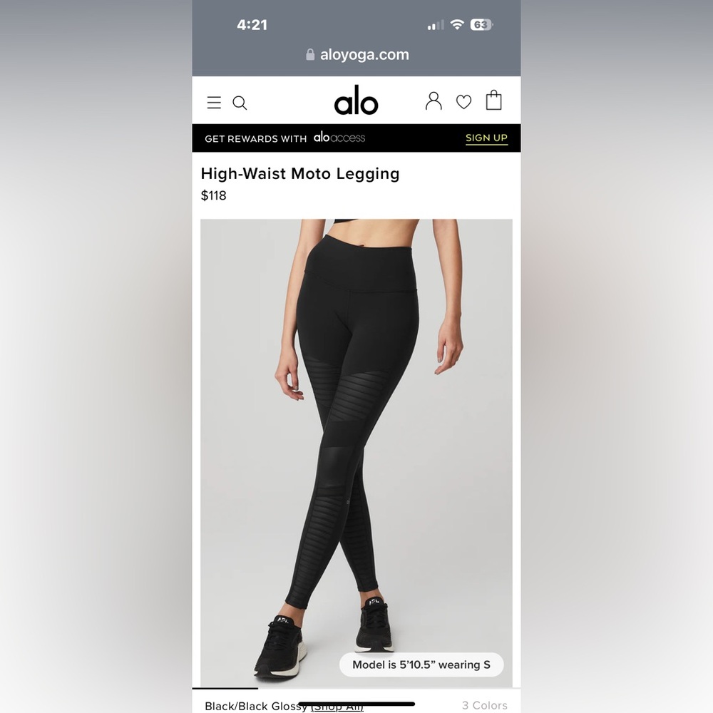 Alo Moto Leggings
